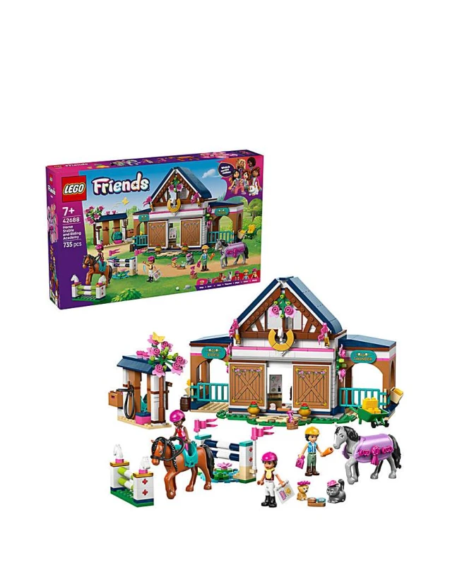 Image of LEGO Friends Horse Stable and Riding Academy Toy 42688