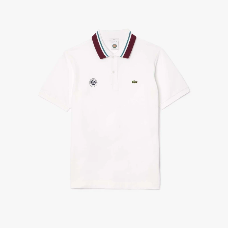 Image of Lacoste Roland-Garras Sport Edition Umpire Polo Shirt White male 2XS