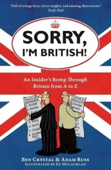 Image of Sorry Im British by Ben Crystal Book