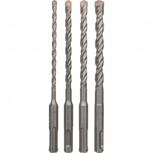 Image of Bosch 4 Piece 3 Series SDS Plus Masonry Drill Bit Set