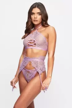 Image of Lyra Crotchless Set