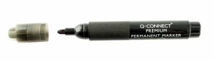 Image of Qconnect Premium Perm Mkr Bullet Tip Blk - 10 Pack