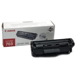 Image of Canon 703 Black Laser Toner Ink Cartridge