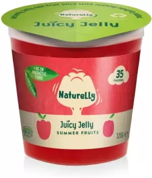 Image of Naturelly Jelly Pot & Prebiotic Fibre - Summer Fruit - 120g x 12