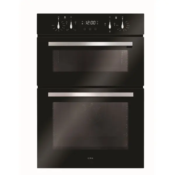 Image of CDA DC941BL Built-In Electric Double Oven - Black DC941BL Black