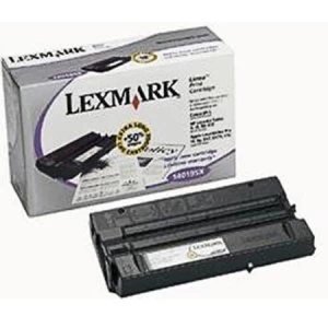 Image of Lexmark 140195X Black Laser Toner Ink Cartridge