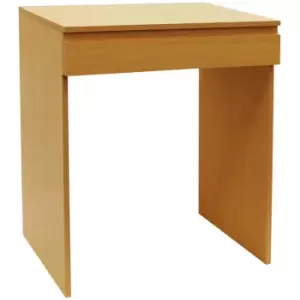 Image of Tisch - Flip Top Office Desk / Workstation / Dressing Table - Beech - Beech
