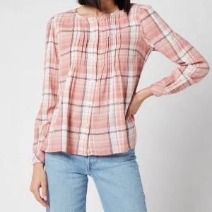Image of Barbour Womens Barrier Top - Multi Check - UK 14