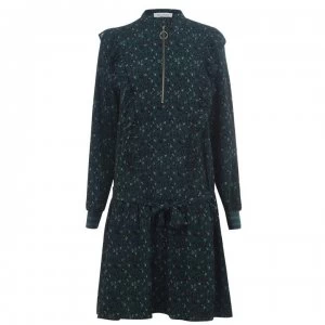 Image of Sofie Schnoor Sofie Schnoor Zipped Midi Dress - 3020 - DK Green