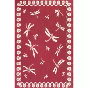Image of Ultimate Home Living Group Dragon Fly Design Outdoor/Indoor Rug 120 x 170 cm