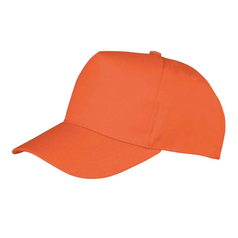 Image of Result Mens Printers Baseball Cap in Orange Orange Male One Size