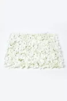 Image of Cream Hydrangea Flower Wall Tile 50 x 50 cm