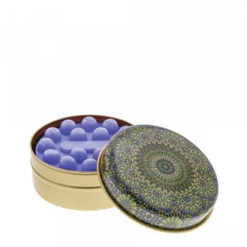 Image of Dark Green and Blue Kaleidoscope with Lavender Soap