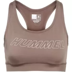 Image of Hummel Tola Sports Bra Womens - Brown