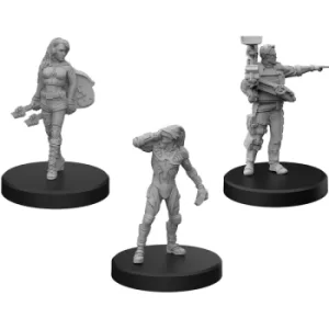 Image of Cyberpunk Red Miniatures: Edgerunners C (Rocker, Netrunner, and Media)