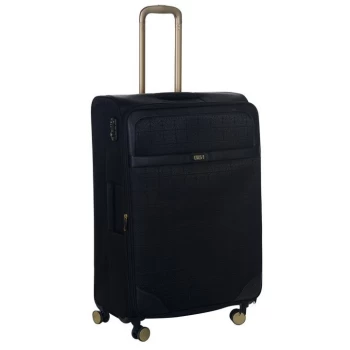 Image of Biba Opulence 8 Wheel Black Suitcase