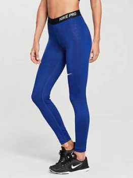 Image of Nike Training Jdi Tight Royal Blue Royal Size M Women
