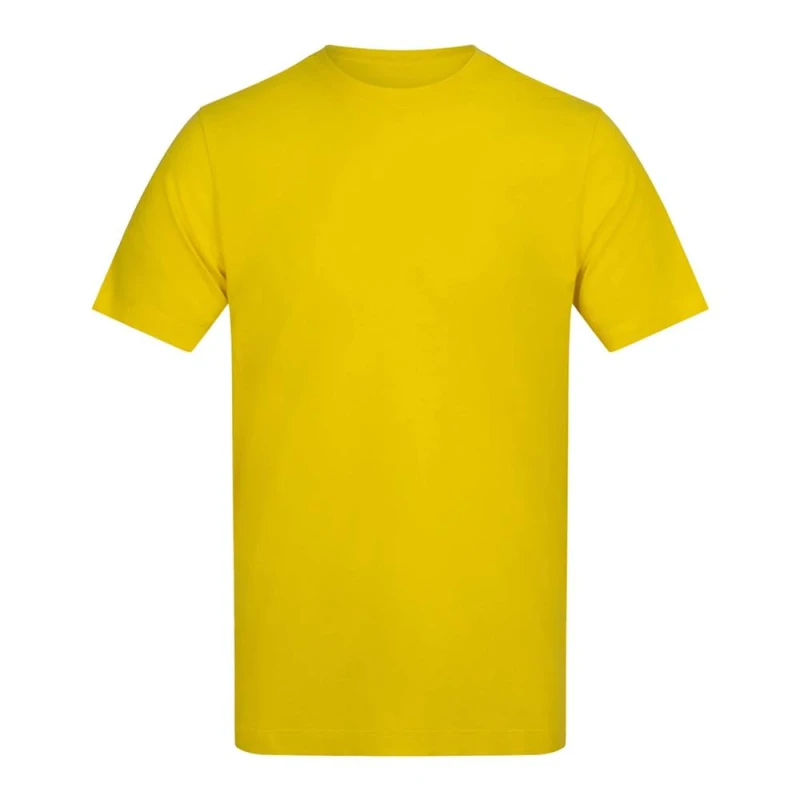 Image of AWDis Mens 150 T-Shirt in Yellow Size: Small Yellow Male S