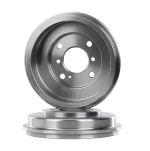 Image of RIDEX Brake Drum Rear Axle 123B0135 Rear Brakes,Drum Brake FORD,Fiesta Mk6 Schragheck (JA8, JR8),Fiesta Mk6 Limousine,Fiesta Mk6 Kastenwagen