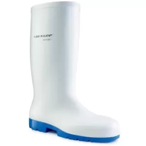 Image of Dunlop Unisex Acifort A181331 Classic Safety Wellington Boots (12 UK) (White) - White