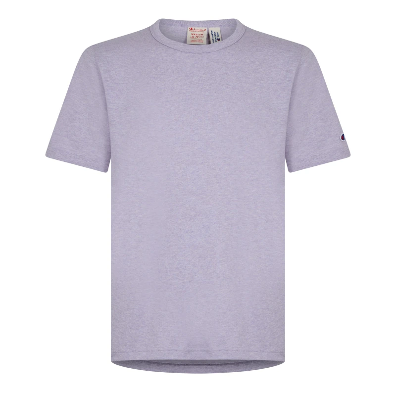 Image of Champion Crewneck T-Shirt Mens - Purple Purple XS