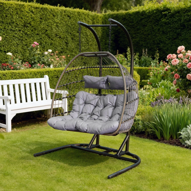 Image of Linea Linea Koko Dbl Egg Ch 63 Grey/Black unisex One Size