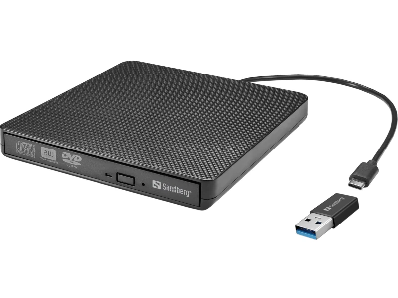 Image of Sandberg USB-C/A DVD Drive
