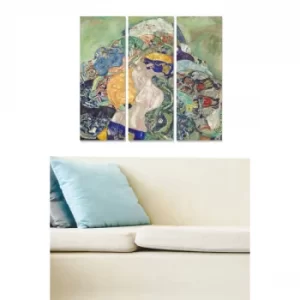 Image of MDF454885705 Multicolor Decorative MDF Painting (3 Pieces)