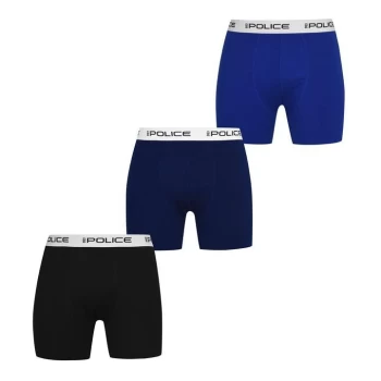 Image of 883 Police 3 Pack Carmelo Boxers Mens - Blue/Black/Navy
