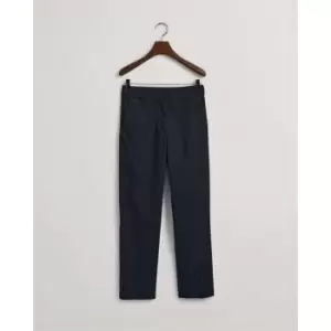 Image of Gant Slim Slack Evening Blue 36 - Blue