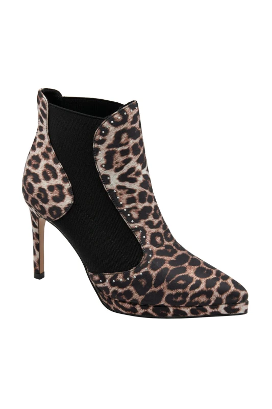 Image of Ravel Womens 'Polla' Stiletto-Heel Ankle Boots Size: 6 Multicolor Female 6