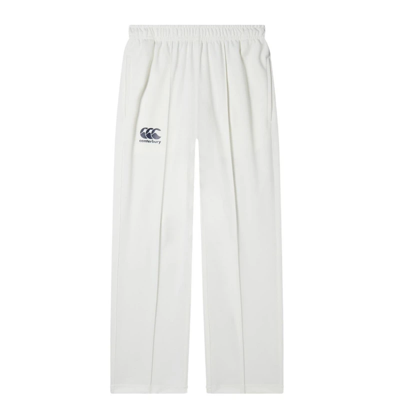 Image of Canterbury Cricket Jogging Bottoms in Cream Size: 4 Years Cream Unisex 4 Years