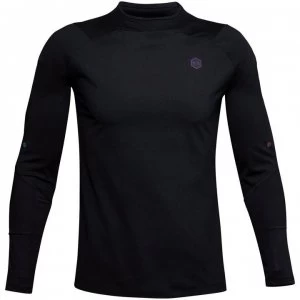 Image of Urban Armor Gear ColdGear Rush Mock T Shirt Mens - Black