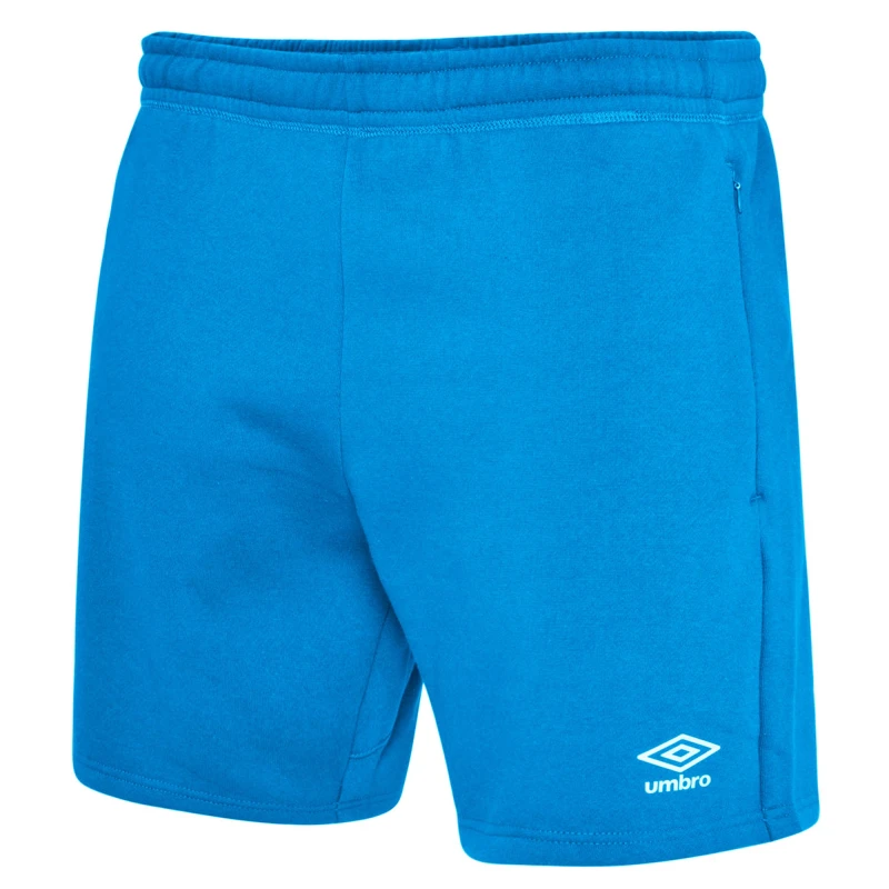 Image of Umbro Umbro Men Club Leisure Shorts in Mid Blue Size: Small Mid Blue S Male 5063107690487