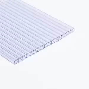 Image of Polycarbonate Multi-wall sheet Clear 3m x 1m x 10mm