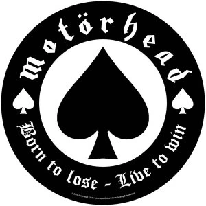Image of Motorhead - Born To Lose Back Patch