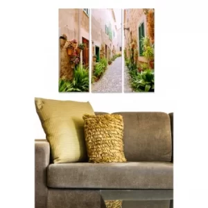 Image of MDF6835755 Multicolor Decorative MDF Painting (3 Pieces)