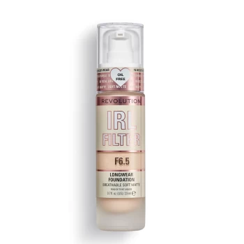 Image of Makeup Revolution IRL Filter Longwear Foundation 23ml (Various Shades) - F6.5