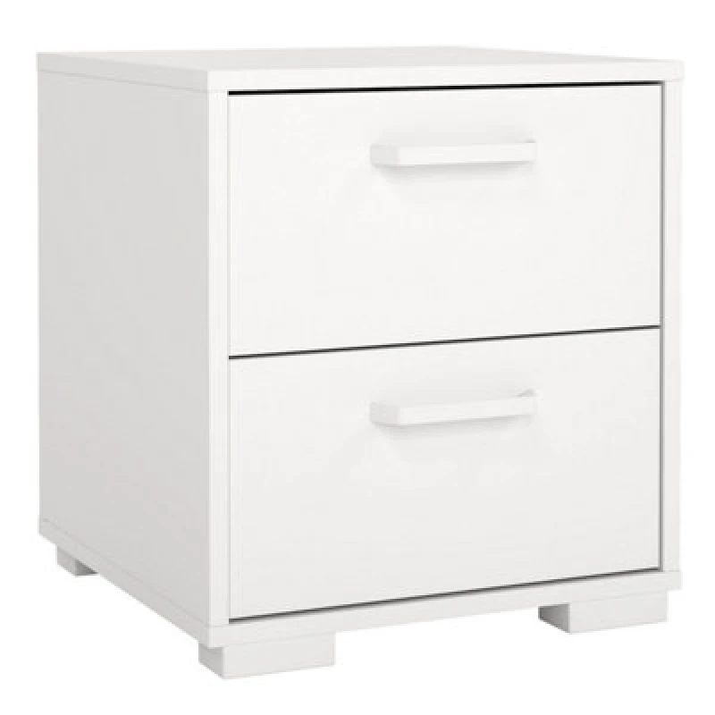 Image of Furniture To Go Sofia Nightstand 2 Drawers White