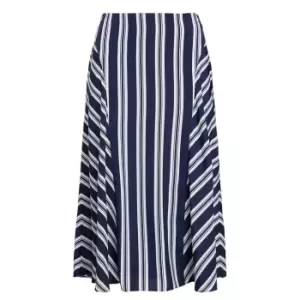 Image of Lauren by Ralph Lauren LRL Shamshad Midi Skirt - Blue