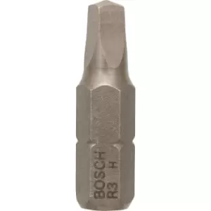 Image of Bosch Square Extra Hard Screwdriver Bit R3 Square 25mm Pack of 25