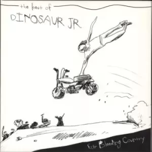 Image of Dinosaur Jr Ear-Bleeding Country: The Best Of Dinosaur Jr. - White Vinyl 2018 UK 2-LP vinyl set PBREDD728