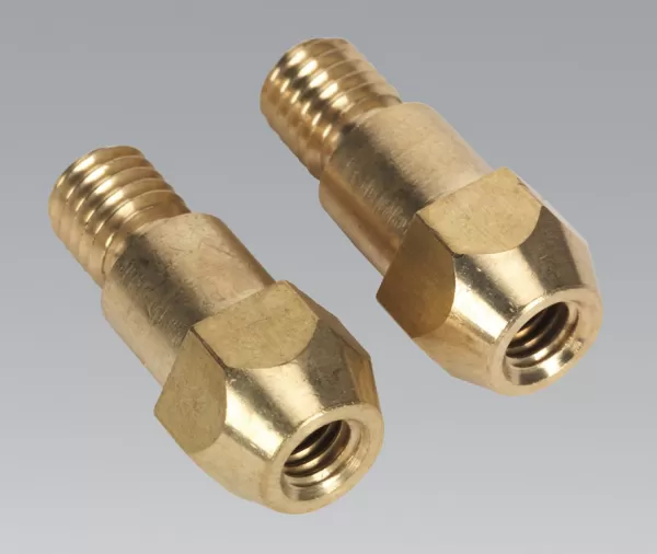 Image of Genuine SEALEY MIG925 Tip Adaptor 6mm TB36 Pack of 2