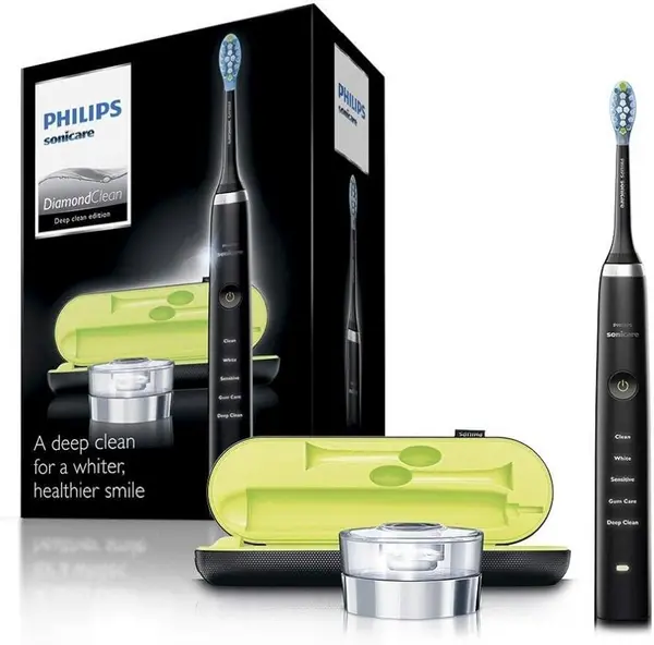 Image of Philips Sonicare HX9351/52 DiamondClean Black Electric Toothbrush