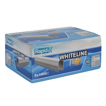 Image of Rapid 28 White Staples 10mm Pack of 5000