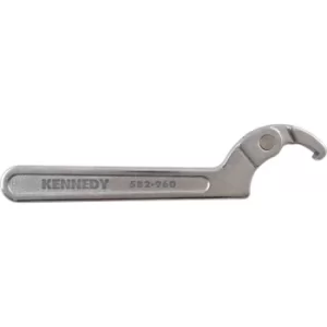 Image of Adjustable C Spanner, Chrome Vanadium Steel, 165MM Length, 20-50MM Jaw Capacity