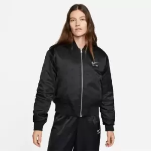 Image of Nike Air Womens Bomber Jacket - Black