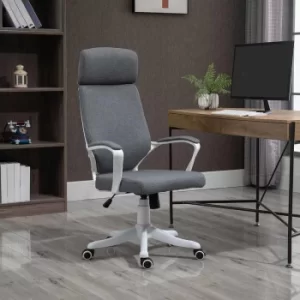 Image of Redannick High Back Office Chair, Dark Grey