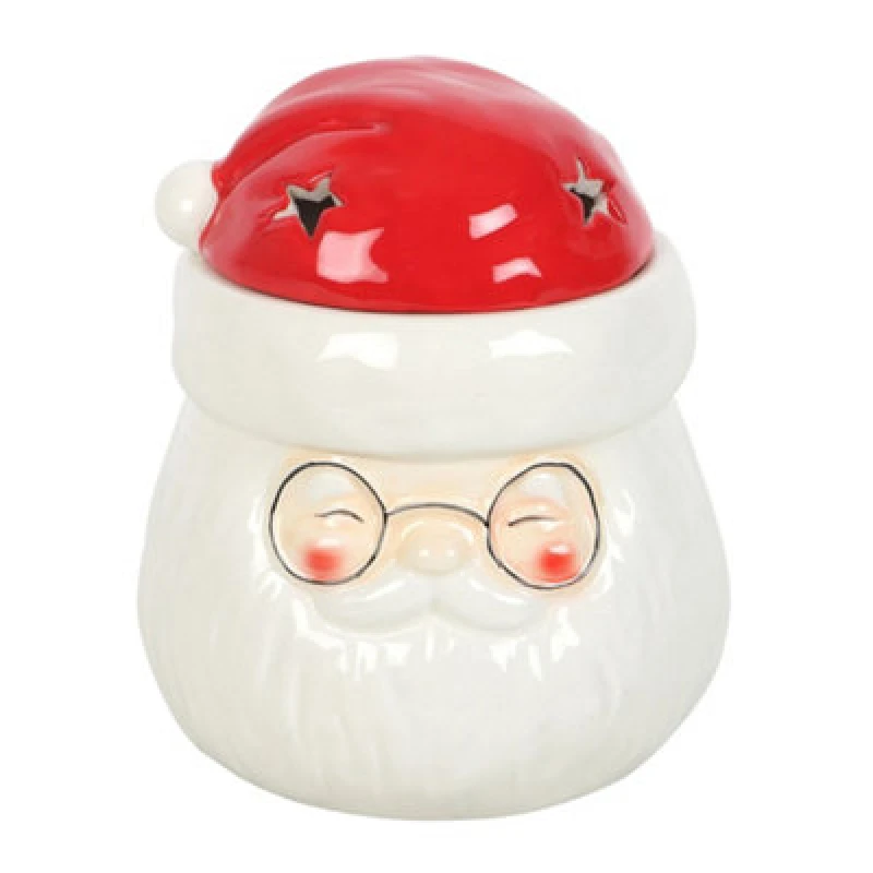 Image of Something Different Something Different Santa Claus Oil Burner in White White One Size Unisex 5063806069997