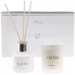 Image of Downtown Amore Reed Diffuser and Candle Set